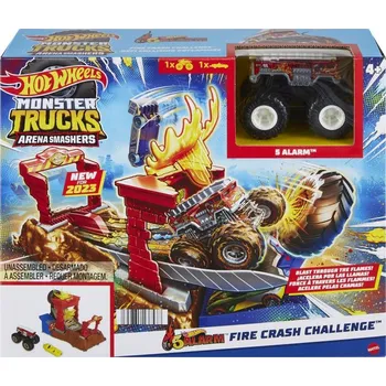 Hračka Hot Wheels MONSTER TRUCKS ARÉNA: ZÁVODNÍ VÝZVA HERNÍ SET ASST