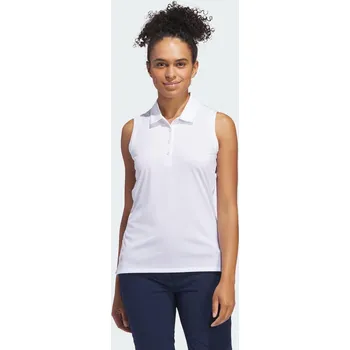 Pánské tričko ADIDAS Polokošile Women's Ultimate365 Solid Sleeveless XS BÍLÁ