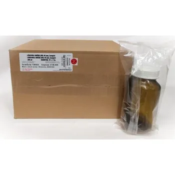 Lékárnička Lékovka hnědá + uzávěr, širokohrdlá 200ml 10x1ks