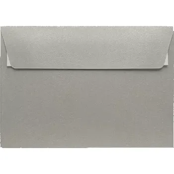 Obálka Metalická (perleťová) obálka stříbrná C5 (162x229mm) PS