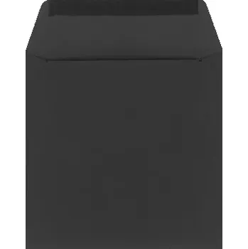 Obálka Poštovní obálka černá 155x155mm*