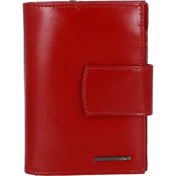 Peněženka Dámská kožená peněženka červená - Bellugio Agara New červená