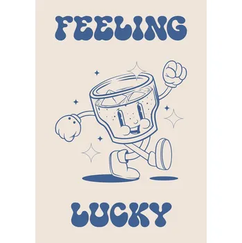 Plakát Plakát, Obraz - Feeling Lucky, Alina Shulhouskaya