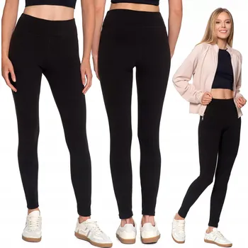 Dámské legíny Moraj dámské legíny žebrované klasické dlouhé velikost L/XL