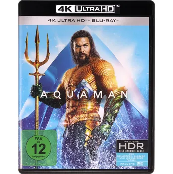 Blu-ray film Aquaman Blu-ray 4K disk