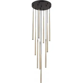 TK Lighting 10118 PIANO BLACK GOLD ZÁVĚSNÁ LAMPA 10