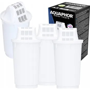 Filtrace vody Sada 3 Filtračních Vložek Aquaphor A5 Pro Filtrační Konvice, Účinně Odstraňuje Chlor