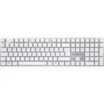 CHERRY KC 200 MX kabelový klávesnice německá, QWERTZ bílá, stříbrná