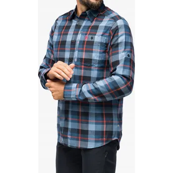 Pánská košile Turistická košile Fjallraven Fjallglim Shirt - indigo blue/dawn blue S