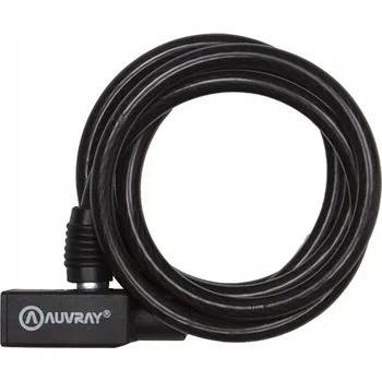 Zámek na kolo AUVRAY SPIRÁLOVÝ ZÁMEK PROTI KRÁDEŽI S DRŽÁKEM URBA 150 CM 8 MM