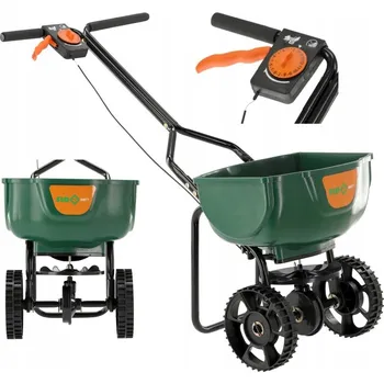 Rozmetadlo FLO ROZMETADLO SECÍ STROJ ROTAČNÍ 15L 15kg ROZMETAČ HNOJIVA PÍSKU SEMEN