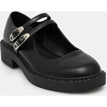 Dámské polobotky Polobotky Koi Footwear Vagar Safety Pin Tale Mary Janes SWA.22 černá 99X, EUR 38