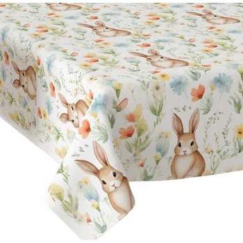 ubrus UBRUS NA STŮL Velikonoce 140x160 cm, NEŠPINIVÝ, MATNÝ, SILNÝ, SVÁTEČNÍ