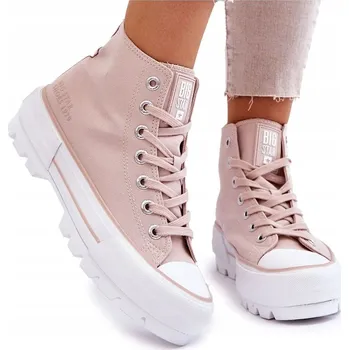 Dámské tenisky PLÁTĚNÉ TENISKY BIG STAR LL274157 NUDE 40