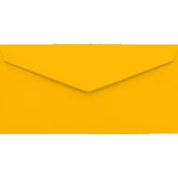Obálka Poštovní obálka zlatě žlutá DL (110x220mm)