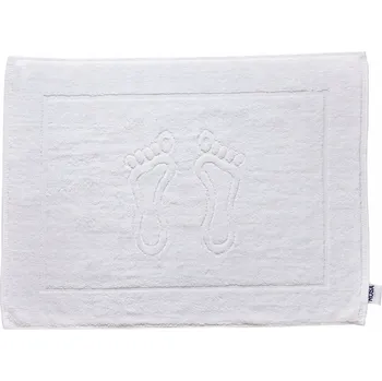 Koupelnová předložka Koupelnová předložka ROSA ručník bavlna na nohy 50x70 cm savá bílá hotelová