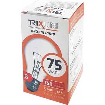 Žárovka Tradiční žárovka GLS A55 230V E27 75W 750lm TR