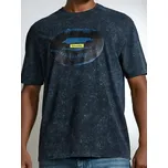 Sinsay - Tričko comfort fit - černá - 505EY-99X - 505EY-99X-L