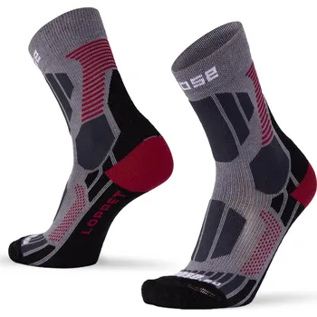 Moose Zimní běžkařské ponožky LOPPET Merino Barva: Šedá, Velikost: XL