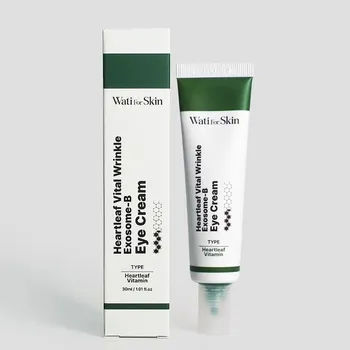 Péče o oční okolí WATI FOR SKIN Exosome-b Oční krém Heartleaf Vital Wrinkle 30 ml