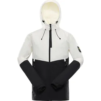 NOVAX Pánská bunda Nax Zalew s DWR, voděodolná, 2XL FIALOVÁ|ČERNÁ