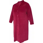 Dámský plyšový župan VOTAJA 881 tm.modrá 4XL