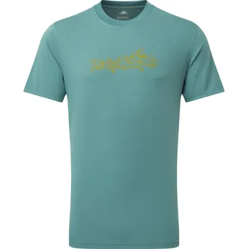 Pánské tričko Pánské Tričko Mountain Equipment Groundup Skyline T-shirt Men's Barva: Fern, Velikost: XL