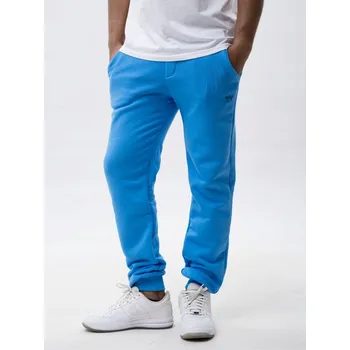 TEPLÁKY PÁNSKÉ BAVLNĚNÉ Modré Jigga Wear Mini KORUNA L