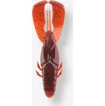 CAPERLAN Měkká nástraha s atraktantem Yubari PCRW 3,5" Bisca Craw 9 cm - 3,5" RŮŽOVÁ