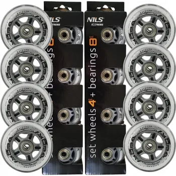 Kolečko Nils Extreme pro kolečkové brusle 3,31" 84 mm 82A 8 ks