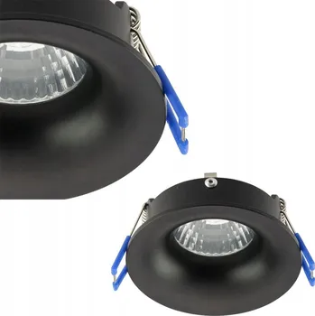 Kulaté Stropní Svítidlo TK-Lighting černé IP44 GU10