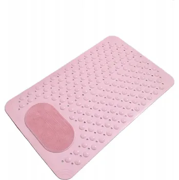 Obraz Prostiskluzová Podložka do koupelny, Růžová