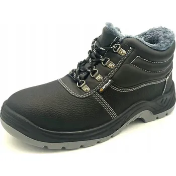 Pracovní obuv PRACOVNÍ BOTY ZIMNÍ ZATEPLENÉ OCHRANNÉ BOTY BOZP S ŠPIČKOU VELIKOST 47