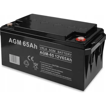 Záložní baterie VOLT Polska akumulátor VRLA AGM 12V 65Ah pro UPS, fotovoltaické instalace a skútry