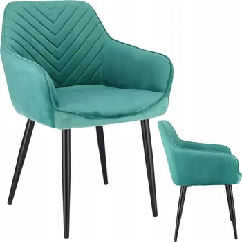 Jídelní židle ŽIDLE čalouněná velurem do jídelny PROŠÍVANÁ