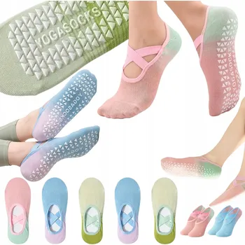 Dámské ponožky TANEČNÍ PONOŽKY PONOŽKY NA JÓGU A BALET