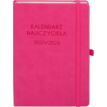 Kalendář Knižkový kalendář pro učitele 2025 A5 Antra růžový