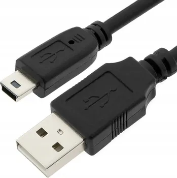 Datový kabel Kabel Mobes USB - USB 2.0 Mini 1 m černý