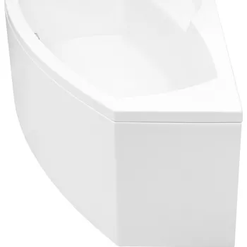 Vana Akrylátová rohová vana Laminart Ibiza, odtok uprostřed, 160 x 105 cm