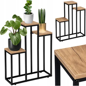 Obraz Kovový Držák Na Květináč LoftInspired 67 cm