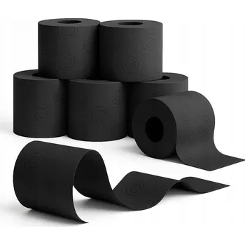 Toaletní papíry EXKLUZIVNÍ Czarny Papier Toaletowy Renova s vůní 16 m, 3 vrstvy, 6 rolí