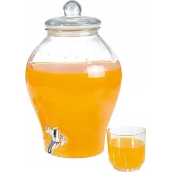 Dávkovač nápoje Nápojová SKLENICE ORION 6,5 l s kohoutkem