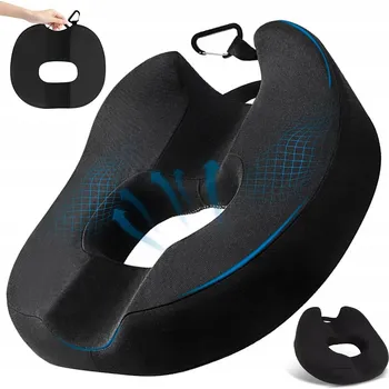 Polštář Polštář ERGONOMICKÝ ORTOPEDICKÝ NA SEDĚNÍ Paměťová Pěna Memory Foam Na Židli