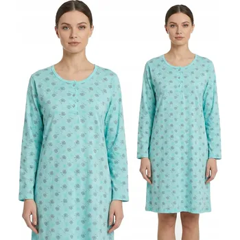 Dámská noční košile Košile noční s dlouhým rukávem ARAZ bavlněná XL