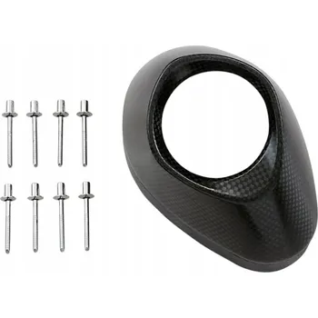 Výfuk pro motocykl KONCOVKA VÝFUKU AKRAPOVIC Carbon End Cap V-EC28