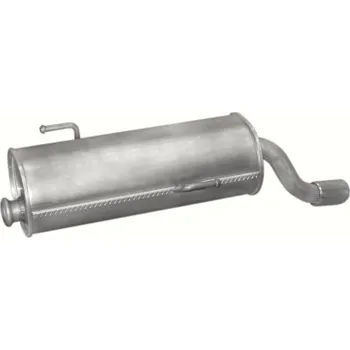 Výfukový systém Výfuk Polmostrów - zadní tlumič - díl výfuku PEUGEOT 206 1.1i, PEUGEOT 206 1.4i, PEUGEOT 206 1.6i -16V, PEUGEOT 206 CC 1.6i -16V, PEUGEOT 206+ 1.1i, PEUGEOT 206+ 1.4i (PR 19.198 [190-603])