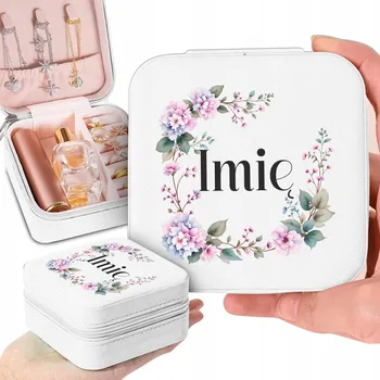 Šperkovnice Organizér Šperkovnice Na Bižuterii Dárek Valentýn Vaše jméno Perso Květiny