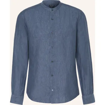 Pánská košile Olymp Pánská Lněná Košile Casual Regular Fit Se Stojáčkem,...