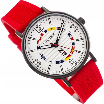 Hodinky Pánské hodinky NAUTICA NAPWGS907 N83 WAVE GARDEN s páskem, Neobrite