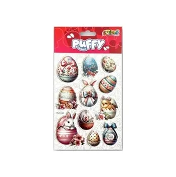 samolepka MĚKKÉ KONVEXNÍ SAMOLEPÍCÍ SAMOLEPKY VELIKONOČNÍ VAJÍČKA TADEO